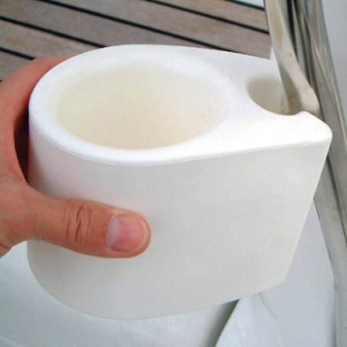 Ocean Boat Cup Holder Clip-On White