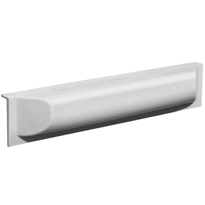 Steigerfender 44x9cm Wit