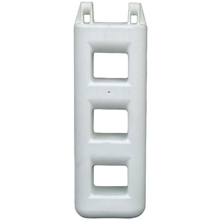 3 Step Ladder Fender 75x25cm White