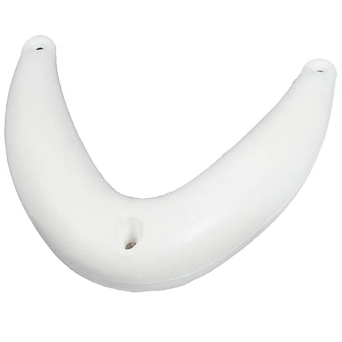 Bow Fender 32x39x10cm White