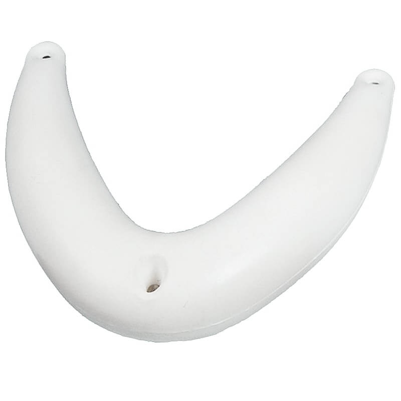 Bow Fender 32x39x10cm White