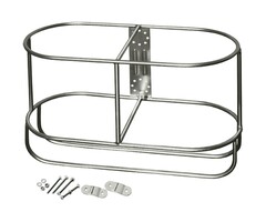 Fenderhouder Rvs Recht Model 43x19x29cm