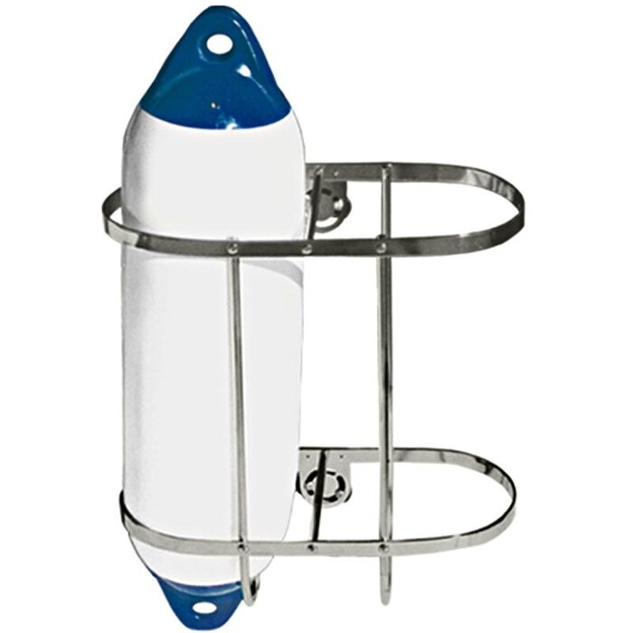 Boat Fender Holder SS316 Upright and Angled Up to 26cm