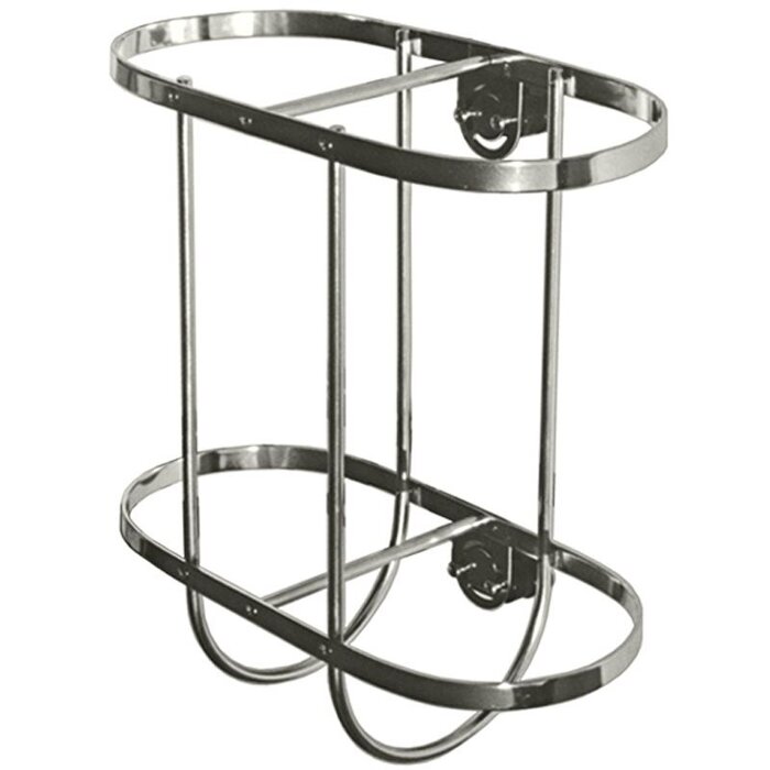 Boat Fender Holder SS316 Upright and Angled Up to 32cm