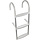 Removable Hook On Boat Ladder 3 Steps 80x35cm Aluminium