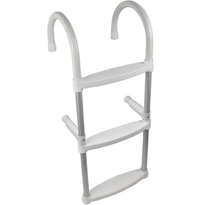 Zwemtrap Aluminium 3 Treden 80x35cm