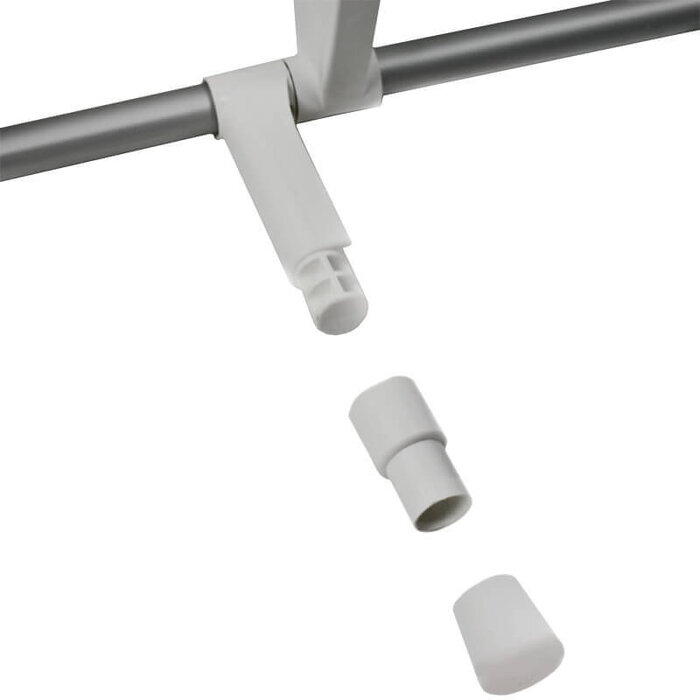 Zwemtrap Aluminium 3 Treden 80x35cm