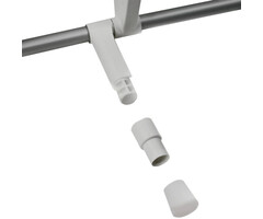 Removable Hook On Boat Ladder 4 Steps 108x35cm Aluminium