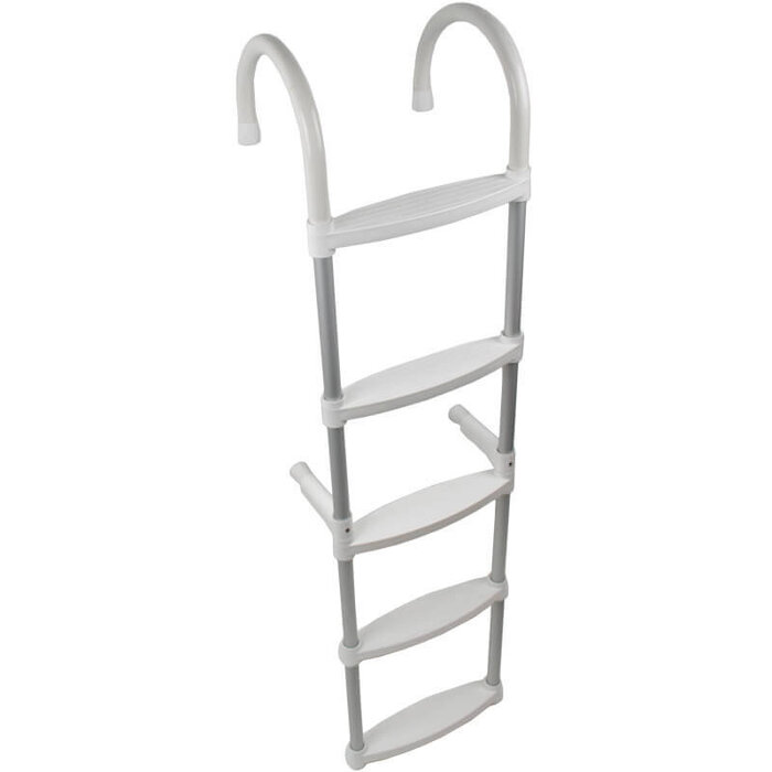 Removable Hook On Boat Ladder 5 Steps 136x35cm Aluminium