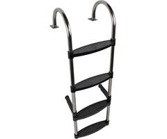 Removable Boat Ladder 4 Steps 109x35cm SS316