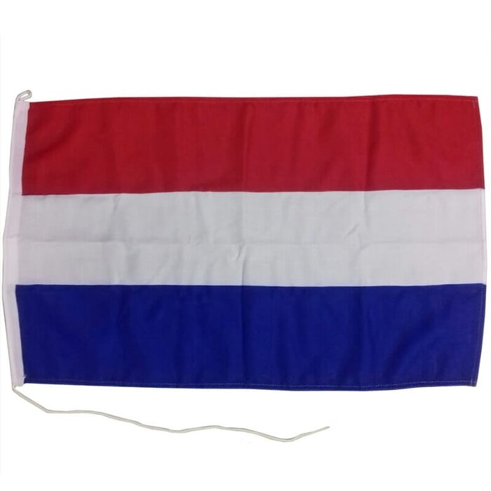 Nederlandse Vlag Boot 40 x 60cm