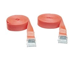 Spanband met Klemgesp 2,5m x 25mm Set Van 2
