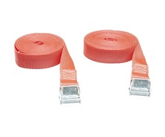 Spanband met Klemgesp 4m x 25mm Set Van 2