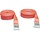 Spanband met Klemgesp 4m x 25mm Set Van 2