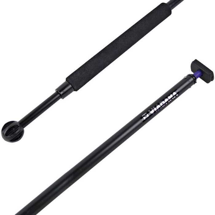 Telescopic Tiller Extension 99-181cm Black Anodized