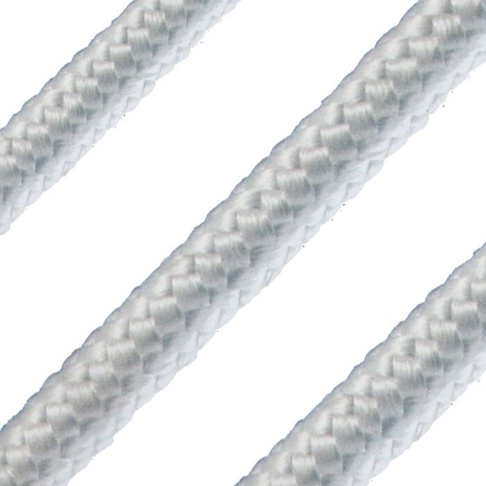 4mm Polyester Rope with Cover White