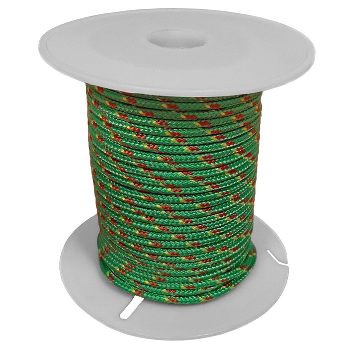 3mm x 20m Mini Spool Polyester Green