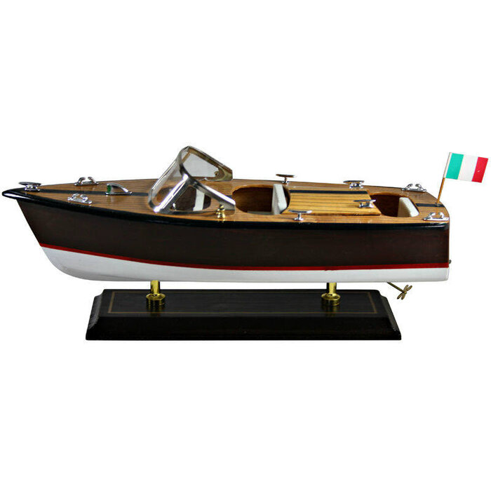 Riva Speed Boat Model 35cm