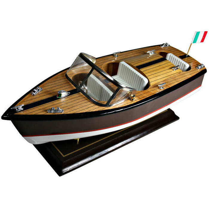Riva Speed Boat Model 35cm