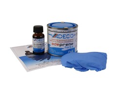Adeco Adeprene Forte Hypalon Inflatable Boat Glue 2 Components 125g