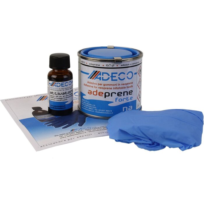 Adeco Adeprene Forte Hypalon Rubberboot Lijm 2 Componenten 125G