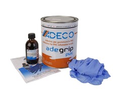 Adeco Adegrip PVC Inflatable Boat Glue 2 Components 850g