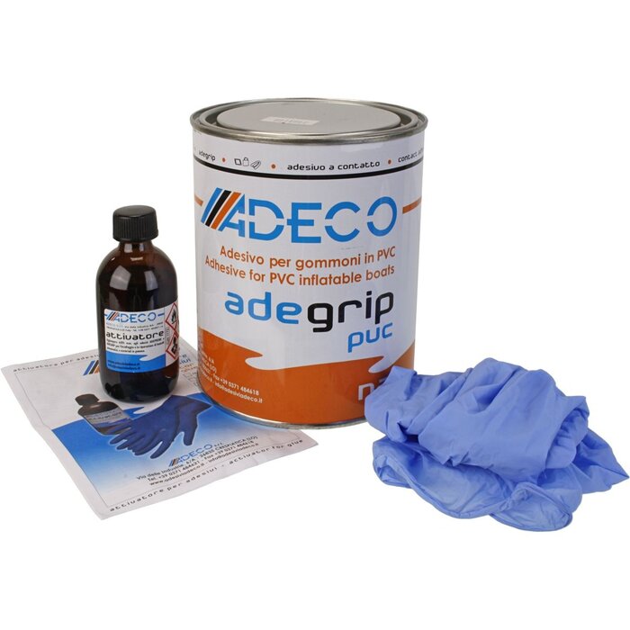 Adeco Adegrip Pvc Rubberboot Lijm 2 Componenten 850g