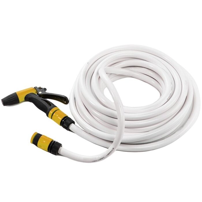 Deck Wash Hose with Gun 15m