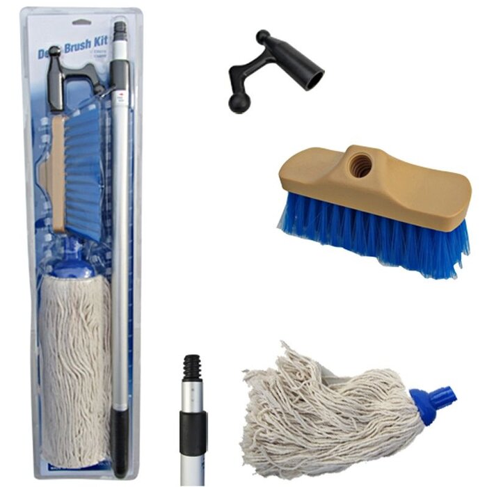 Multifunctional Telescopic Boat Hook & Cleaning Set