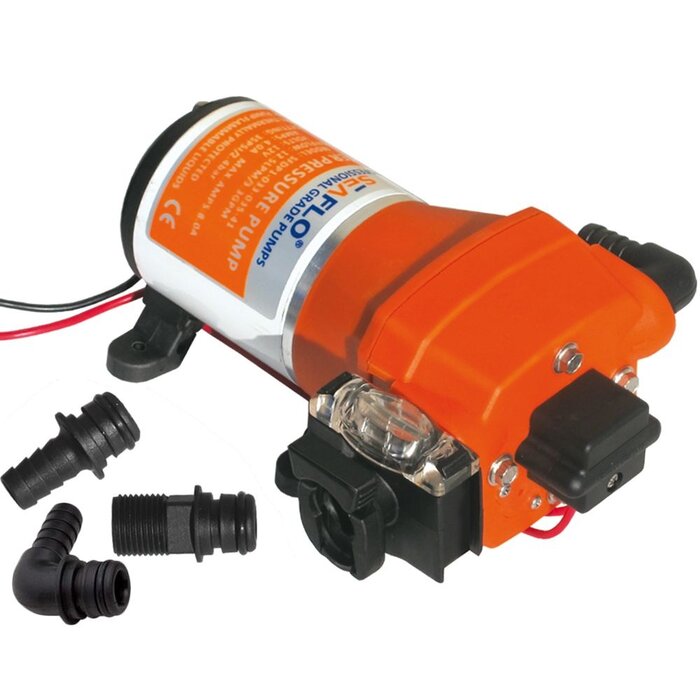 Seaflo Boat Fresh Water Pump 17 l/min with Filter 24V 40PSI