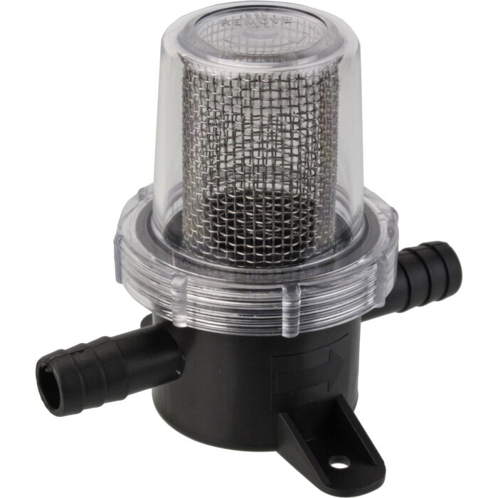 Inline Waterfilter 60x88mm voor 12mm Slang