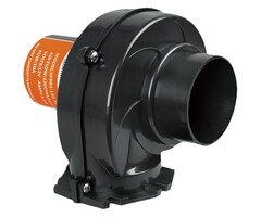 Bilge Ventilator 130 Cfm 24V met Support en Slangkoppeling
