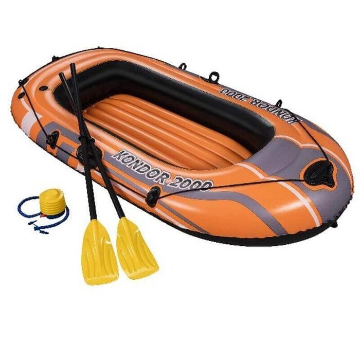 Bestway Kondor 2000 Inflatable Raft 188cm with Oars & Pump