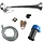 Boat Horn with Compressor 12V 108dB 326Hz 39cm Chrome Plated