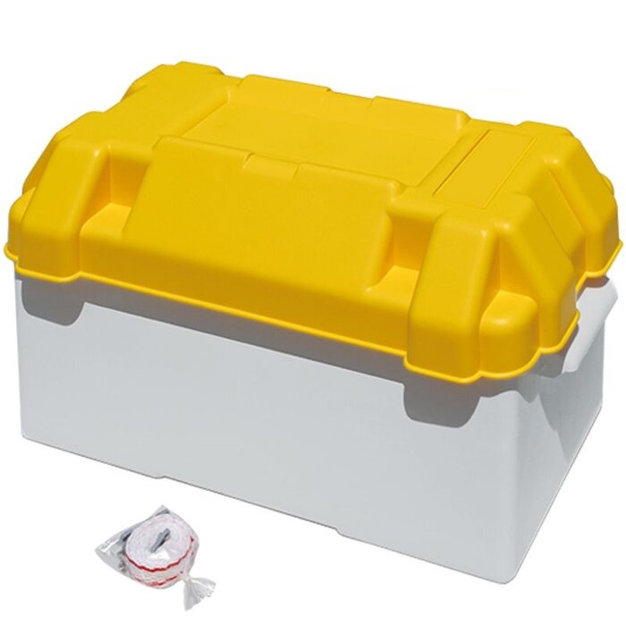 Battery Box with Strap 410x205x260mm
