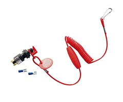 Boat Kill Switch with Floating Lanyard