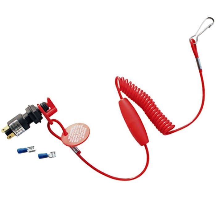 Boat Kill Switch with Floating Lanyard