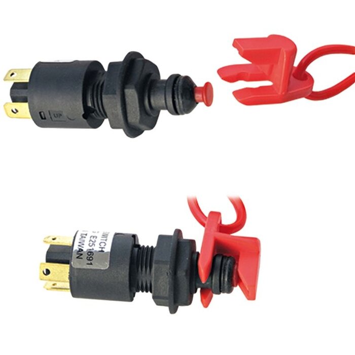 Boat Kill Switch with Floating Lanyard