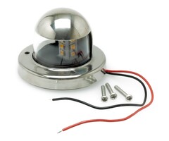 White LED Navigation Light 61x46mm 225 Degree Up To 12m SS316