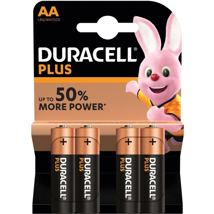 Duracell AA Plus Power Battery Set