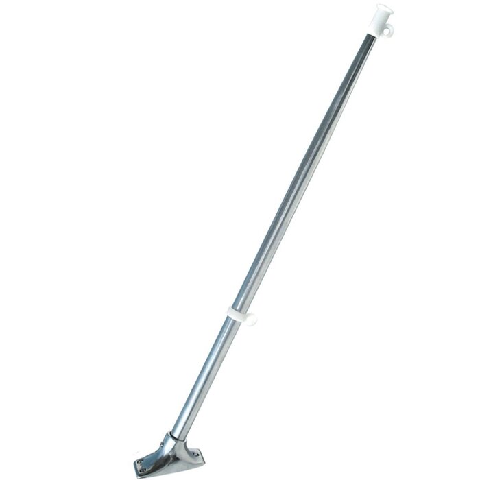 Vlaggenstok Boot 60cm met Houder Rvs