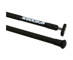 X-Gripped Tiller Extension 90cm x 20mm Black