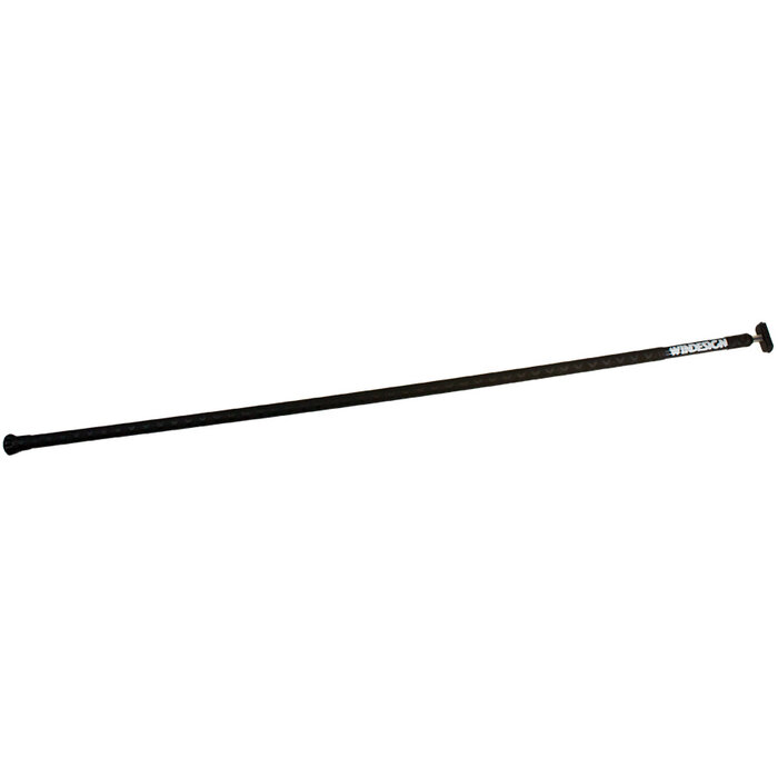 Helmstokverlenger 120cm x 20 mm X-Gripped Zwart
