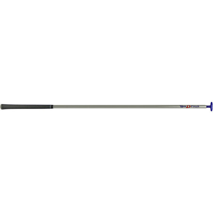 Helmstokverlenger 100cm Zilver Geanodiseerd