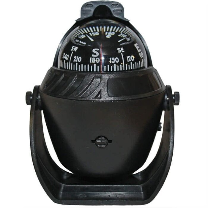 Sea Marine Dome Boat Compass Black