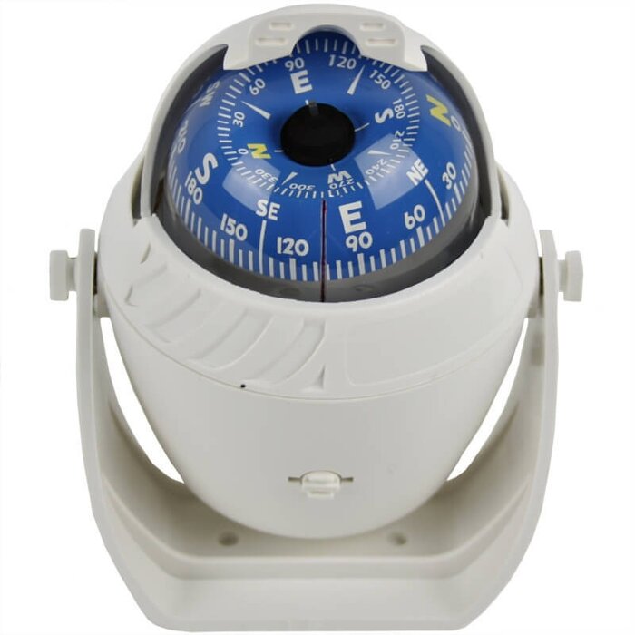Sea Marine Dome Boat Compass White