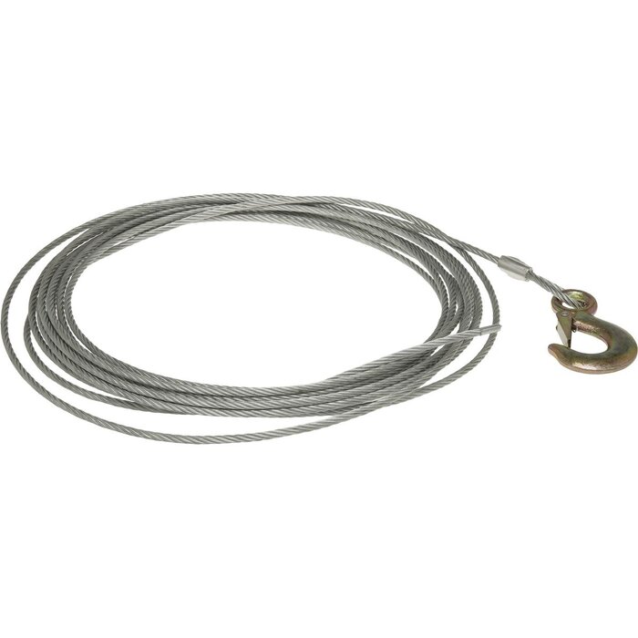 5mm Lierkabel met Haak 6m