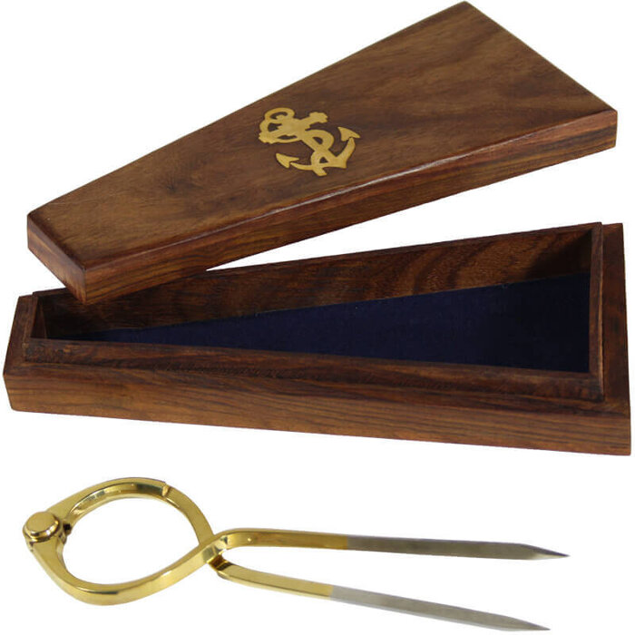 Kaartpasser Gebogen 175mm