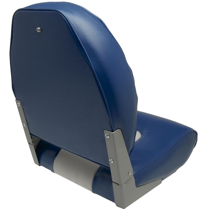 Folding Boat Seat 55x43x56cm Blue-Light Grey