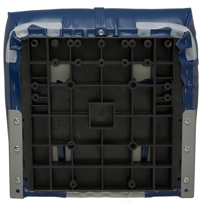 Bootstoel Inklapbaar 55x43x56cm Blauw-Lichtgrijs